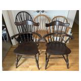 5 Wooden Dining Chairs