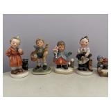 Goebel Hummel a d Napco Porcelain Figurines Group