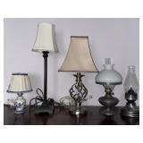Table Lamp Lot, Tallest 21 inches