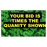 BIDDING BY THE QUANTITY