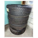 4 Goodyear Wrangler 275/55R20 Tires