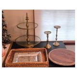 Serveware and Decor Lot