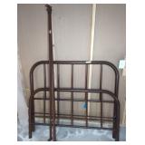 Full Size Metal Bed Frame w/ Headboard and Rails