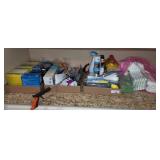 Household Cleaning Supplies and Light Bulbs