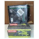 Metabo Drill and Ryobi Belt Sander Set
