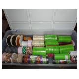 Craft Ribbon and Mesh Roll Lot