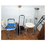 Mobility and Bathroom Safety Equipment Lot