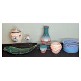 Studio Pottery Lot, Signed Pieces