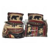 Earth Ragz Bear Pattern Throw Sets
