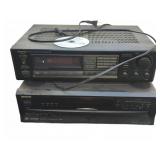 Onkyo RI Tuner Amplifier and DX-C390 Changer