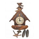 1967 New England Clock Co. Cuckoo Wall Clock