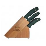 Ducks Unlimited Knife Set with Wood Block