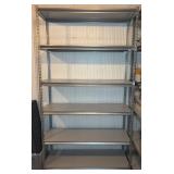 Metal Shelving Unit, 48"x18"x84"