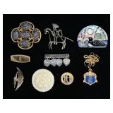 Vintage Pins and Brooches Group