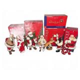 Clothtique Santa Claus Figurine Collection