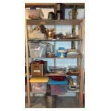 Kitchen Storage Bin Lot with Drinkware