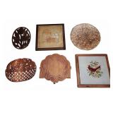 Decorative Trivets, Set of 6