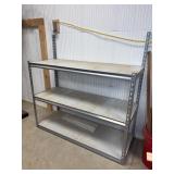 Metal Storage Shelf Unit 48"x18"x36"