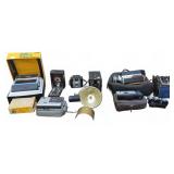 Vintage Cameras, Kodak, Argus, Flash Bulbs