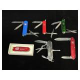 Swiss Army Style Multi-Tool Pocket Knives