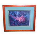 Vivi Crandall Signed Print, Framed, 25"x21"