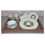 SCIO Ceramic Holiday Dinnerware