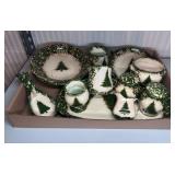 "Country Charm" Ceramic Tableware Set