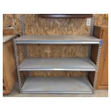 Metal Utility Shelving Unit 48"x18"x36"