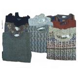 8 Vintage Knit Crewneck Sweaters