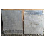 1/8 in. Diamond Plate Metal Sheets 25" x 30"
