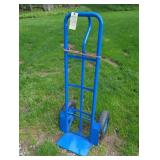 Blue Steel Hand Truck