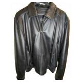 Wilsons Leather Pelle Studio Black Leather Jacket