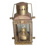 Brass Cargo Light No. 3954 Lantern, 15"T