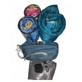 Camping Bundle with Sleeping Bags and Air Mattress