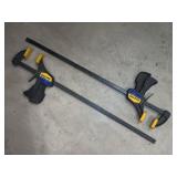 IRWIN Quick-Grip 24" Bar Clamps, Set of 2