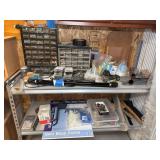 Workshop Hardware and Tool Assortment Lot
