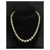 Graduated Bead Necklace