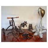 Decorative Figurines and Sculptures Grouping