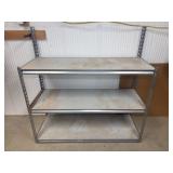 Metal Shelving Unit 48"x18"x36"