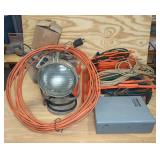 Extension Cords, Work Light, Timer Control
