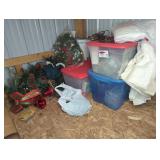 Holiday Decorations and Lights Lot