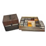 Bell & Howell Slide Cube Projector w/ Slides