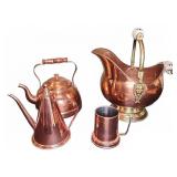 Copper and Brass Kitchenware Group