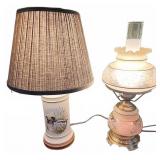 Two Decorative Table Lamps