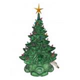 Ceramic Lighted Christmas Tree, 19" Tall