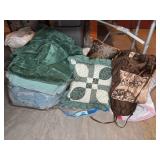 Linens and Decorative Pillows Lot