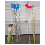 Survey Markers and Reflective Stakes
