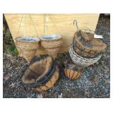 Hanging Planter Baskets Group