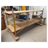 Rolling Utility Scaffolding 28"x74"x38"