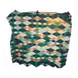 Pointed Edge Patchwork Quilt, 104" x 92"